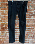 RICK OWENS FW07 EXPLODER DRKSDHW DETROIT DENIM ‘BLACK’