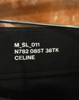 CELINE HEDI COLOR 011 "LOU" JEANS ‘BLACK’