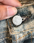 ACNE STUDIOS 1981M TROMPE L’OEIL CHAIN JEANS ‘MULTI’