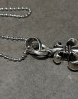 CHROME HEARTS BS FLEUR NECKLACE ‘SILVER’