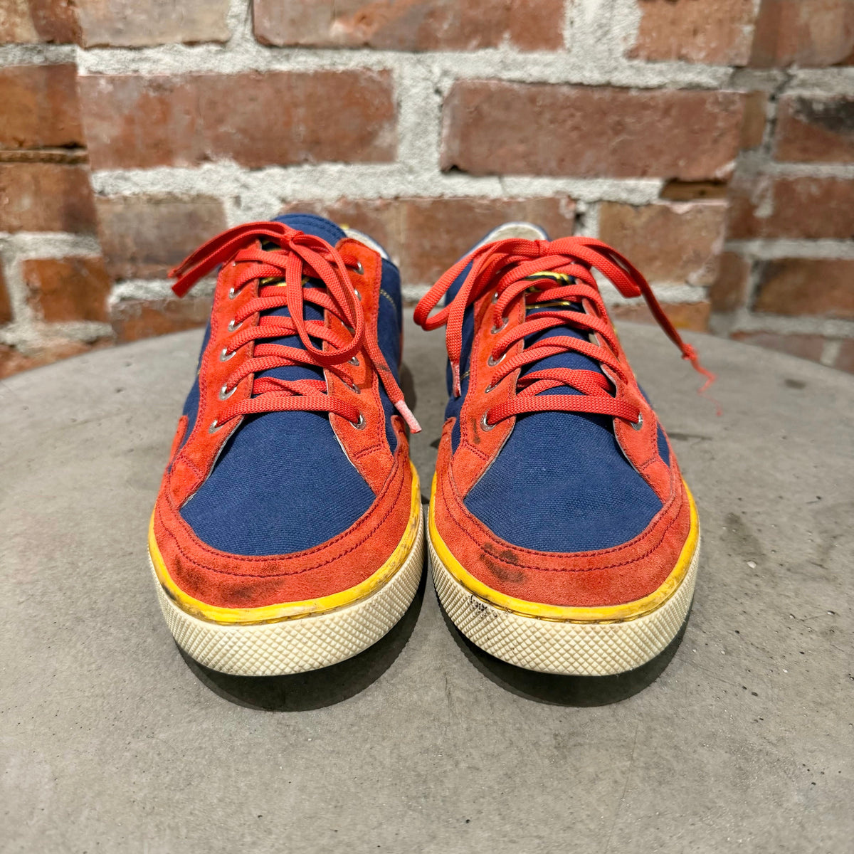 CHANEL SS08 HARLEQUIN CANVAS SNEAKERS ‘MULTI’