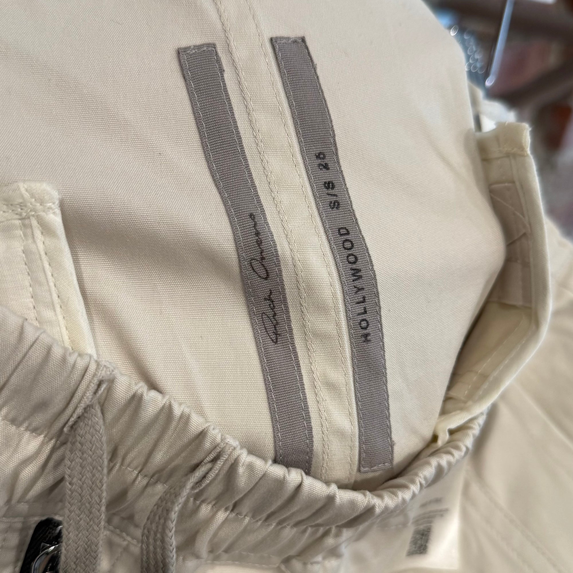RICK OWENS SS25 HOLLYWOOD CARGO BELAS PANTS ‘DINGE’
