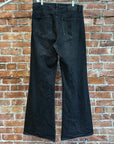 BASKETCASE STRAIGHT LEG FLARED DENIM ‘BLACK’