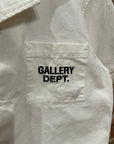 GALLERY DEPT. STADIUM UNIFORM SHIRT ‘WHITE’