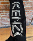 KENZO LOGO PRINT M-65 FIELD JACKET ‘BLACK’