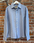 GALLERY DEPT. STARR DISTRESSED OXFORD SHIRT ‘LIGHT BLUE’
