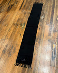 VIVIENNE WESTWOOD WOOL SCARF ‘BLACK’