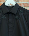 GIVENCHY STARS BUTTON UP SHIRT ‘BLACK’