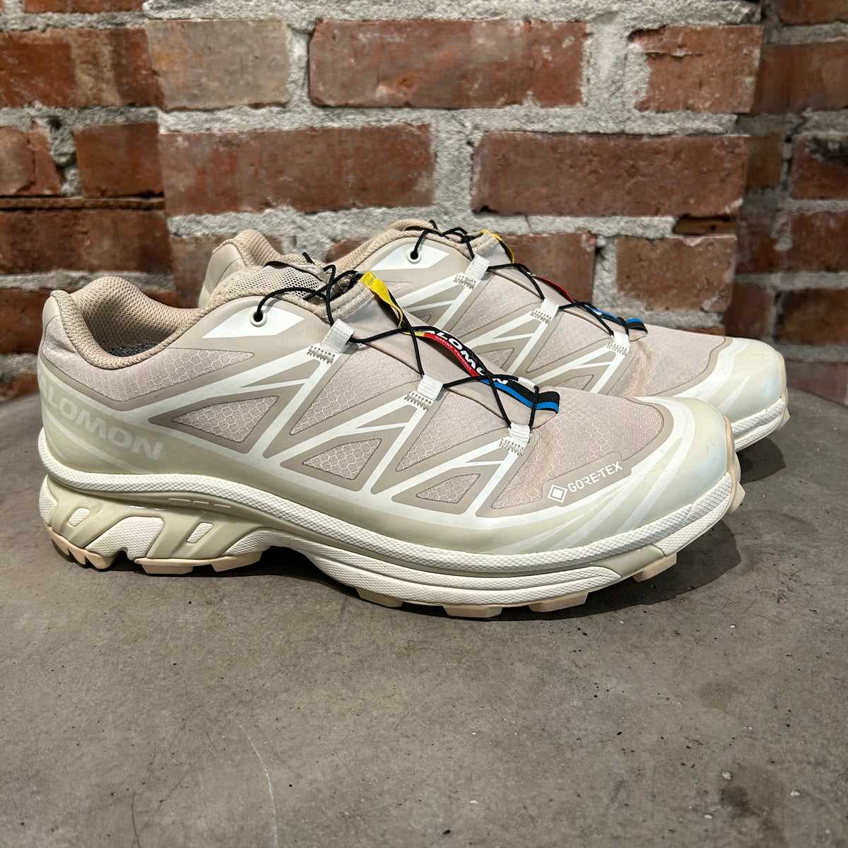 SALOMON XT-6 LOW SNEAKERS ‘CREAM’