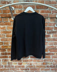 RAF SIMONS SS21 SUN DANCE CREWNECK ‘BLACK’