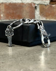 DEAL DESIGN KG CLIP FLEURKEY KEYCHAIN ‘SILVER’