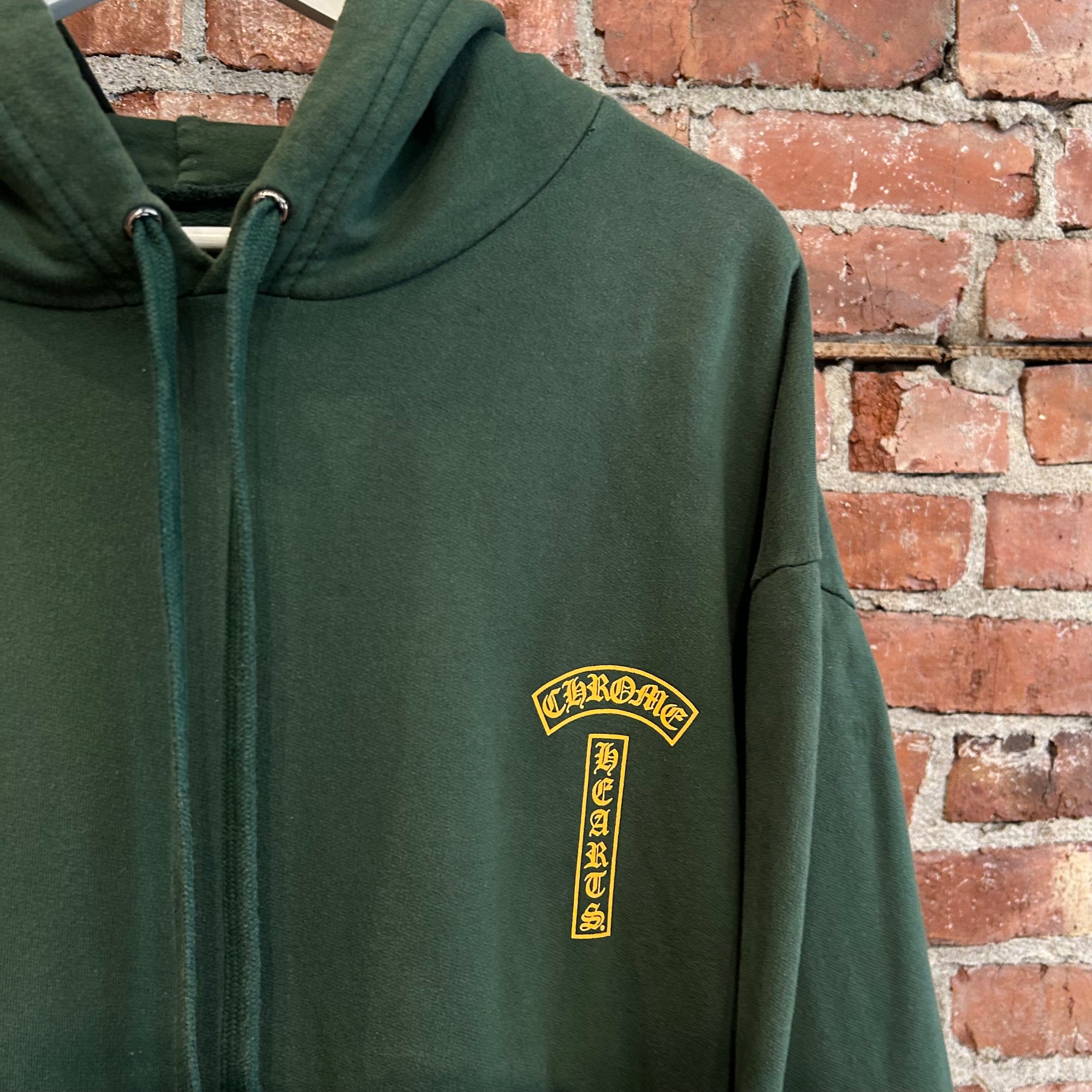 CHROME HEARTS T-BAR PULLOVER HOODIE ‘FOREST’