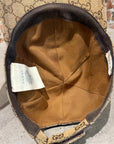 GUCCI MONOGRAM CANVAS BASEBALL CAP ‘SAND’