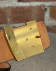 LOUIS VUITTON MONOGRAM BELT ‘BROWN’