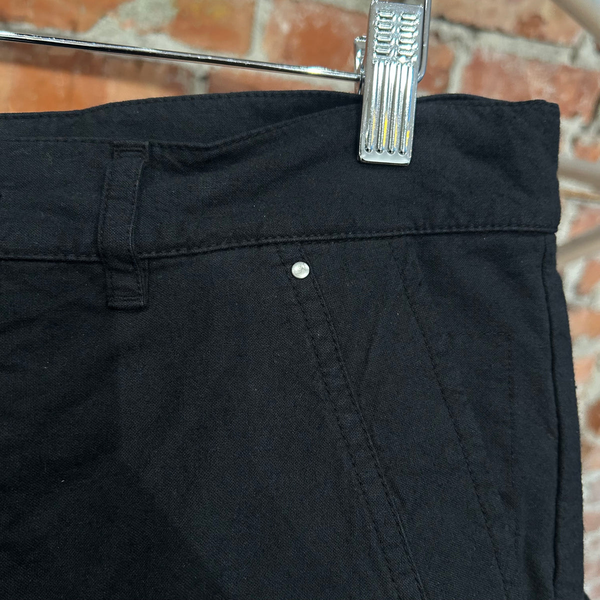 RICK OWENS FW25 CONCORDIANS DRKSHDW STEFAN CARGO SHORTS ‘BLACK’