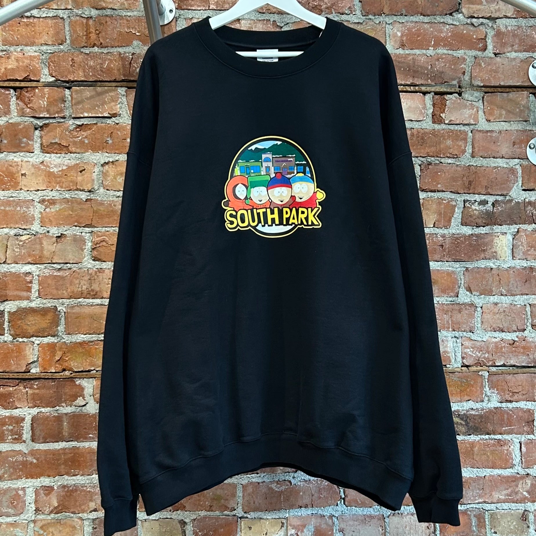 VETEMENTS FW24 SOUTH PARK CREWNECK ‘BLACK’