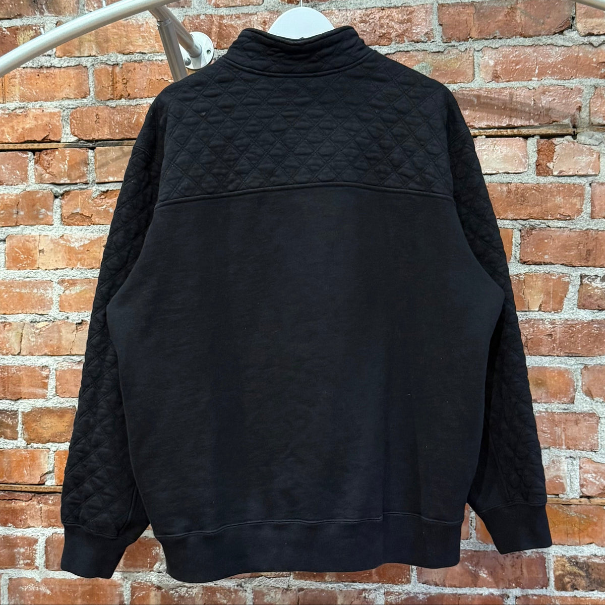 SUPREME SS19 FOREVER QUARTER ZIP ‘BLACK’