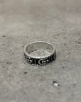 GUCCI DOUBLE G BAMBOO RING ‘SILVER’