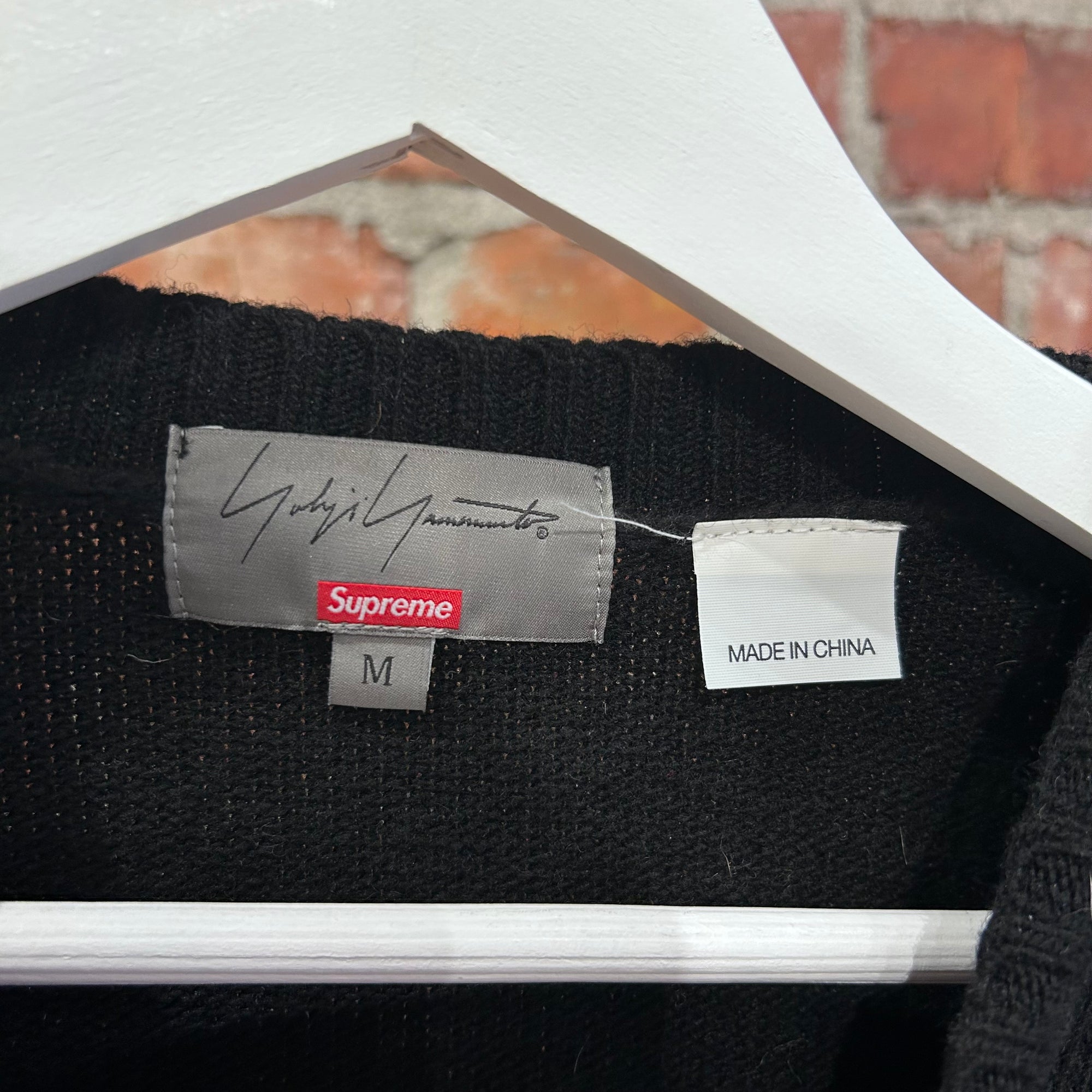 SUPREME x YOHJI YAMAMOTO x TEKKEN FW22 KING SWEATER ‘BLACK’