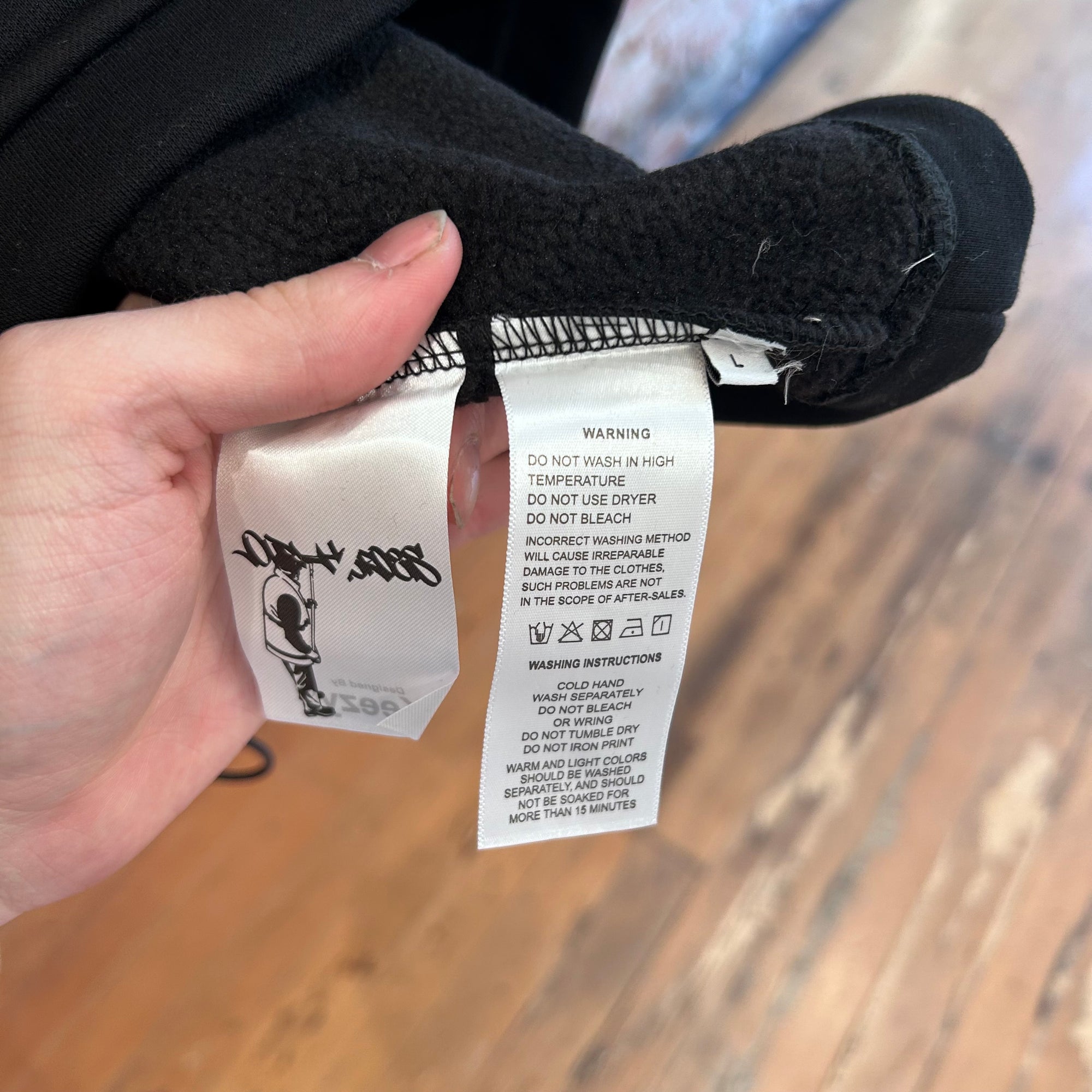 HAVEN COURT BOXY FLEECE V3 HOODIE ‘BLACK’