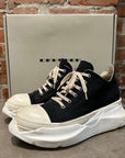 RICK OWENS DRKSDHW RAMONE LOW ABSTRACT SNEAKERS ‘BLACK’