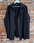 Y-3 YOHJI OVERSIZED MULTI ZIP TRACK JACKET ‘BLACK’
