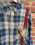 NEEDLES REBUILD 7 CUT FLANNEL ‘MULTI’