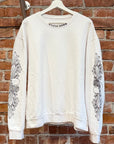 CHROME HEARTS LOVE YOU CREWNECK ‘WHITE’
