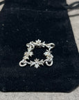 CHROME HEARTS TINY-E 4 LINK RING ‘SILVER’