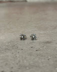 CHROME HEARTS PLUS CROSS STUD EARRINGS