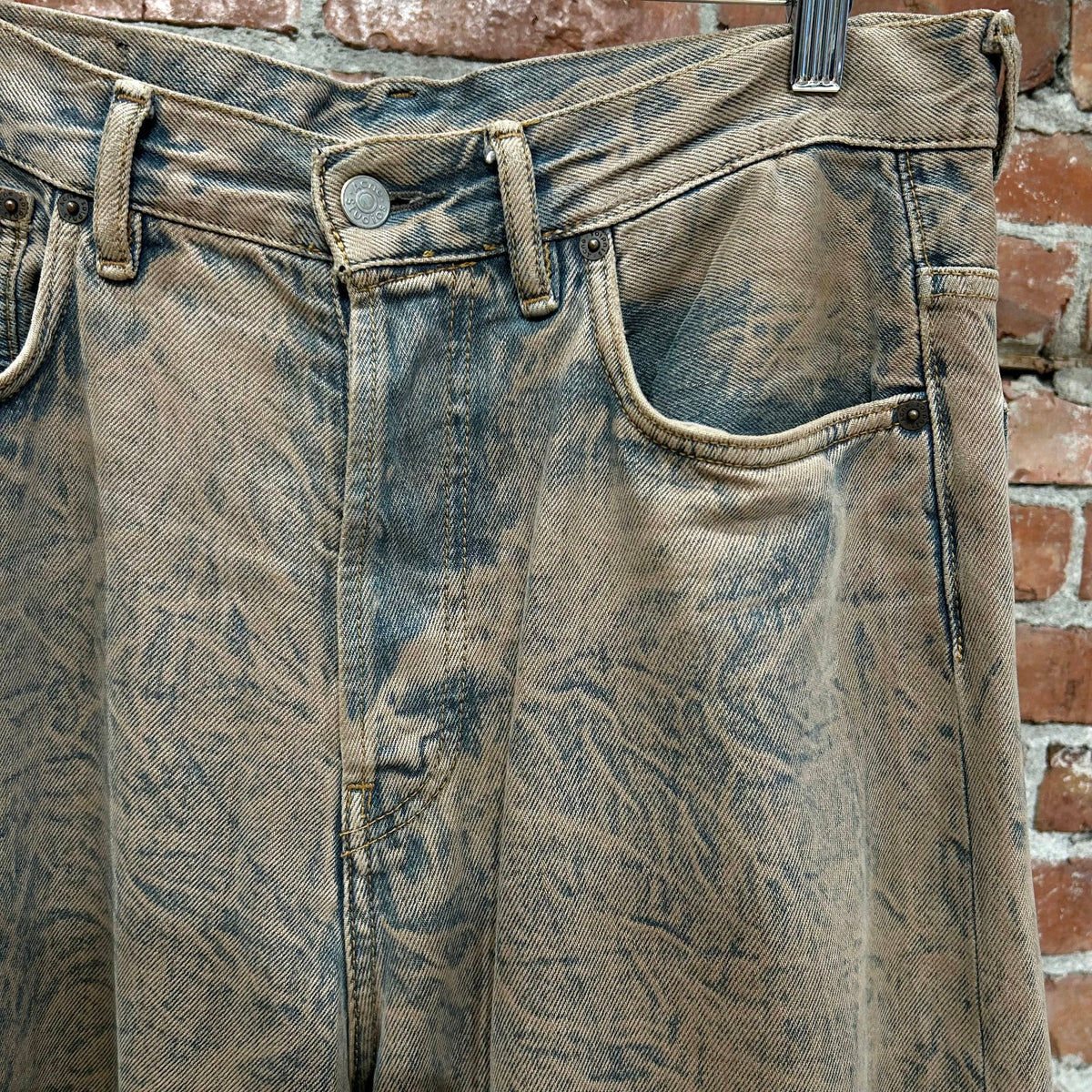ACNE STUDIOS 1989 DRAGO ROAD WIDE DENIM ‘RUST’