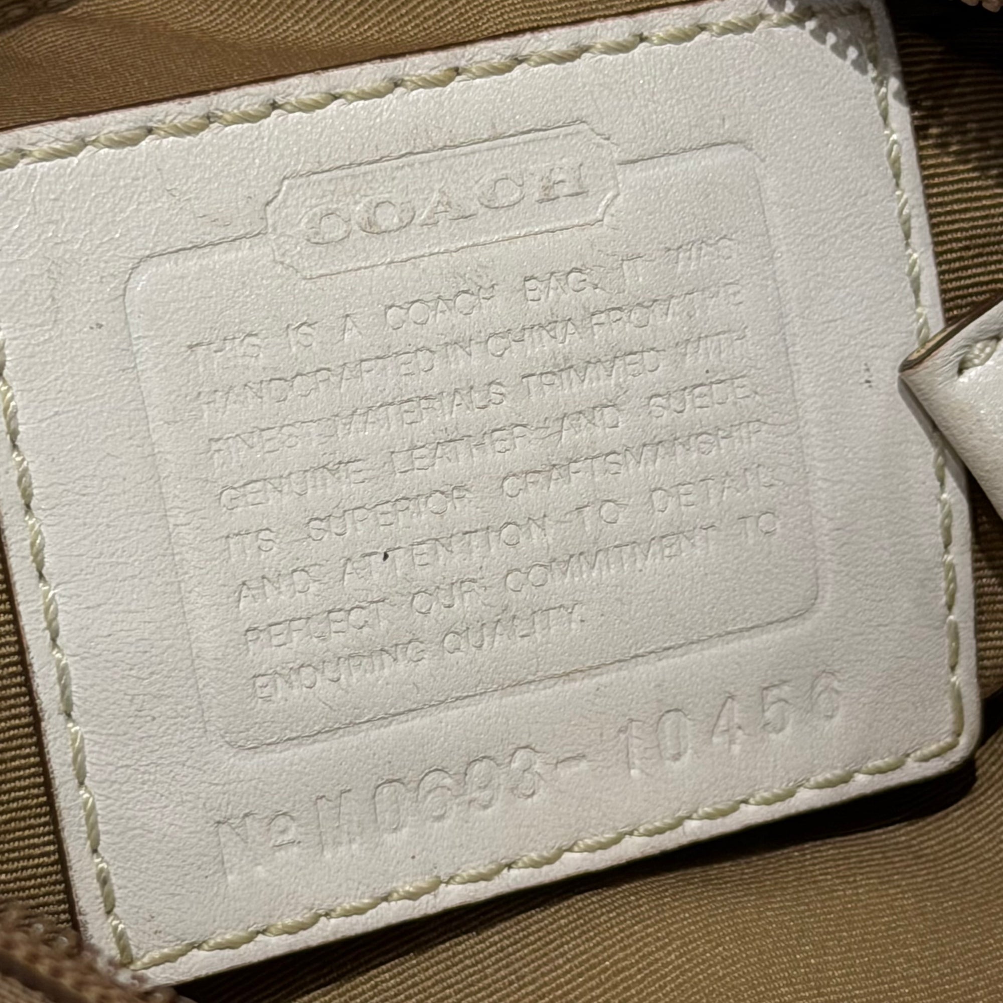 COACH PATCHWORK CAMERA SIDE BAG ‘MULTI’