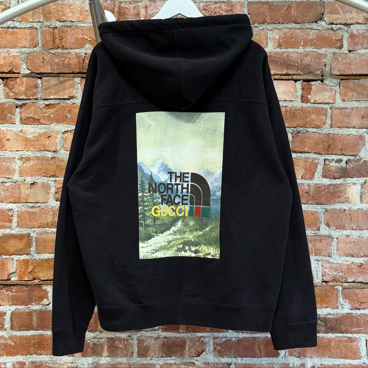 GUCCI X THE NORTH FACE FW21 PULLOVER HOODIE ‘BLACK’