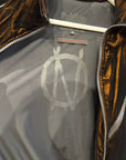 99%IS VELOUR TRACK JACKET ‘BROWN’
