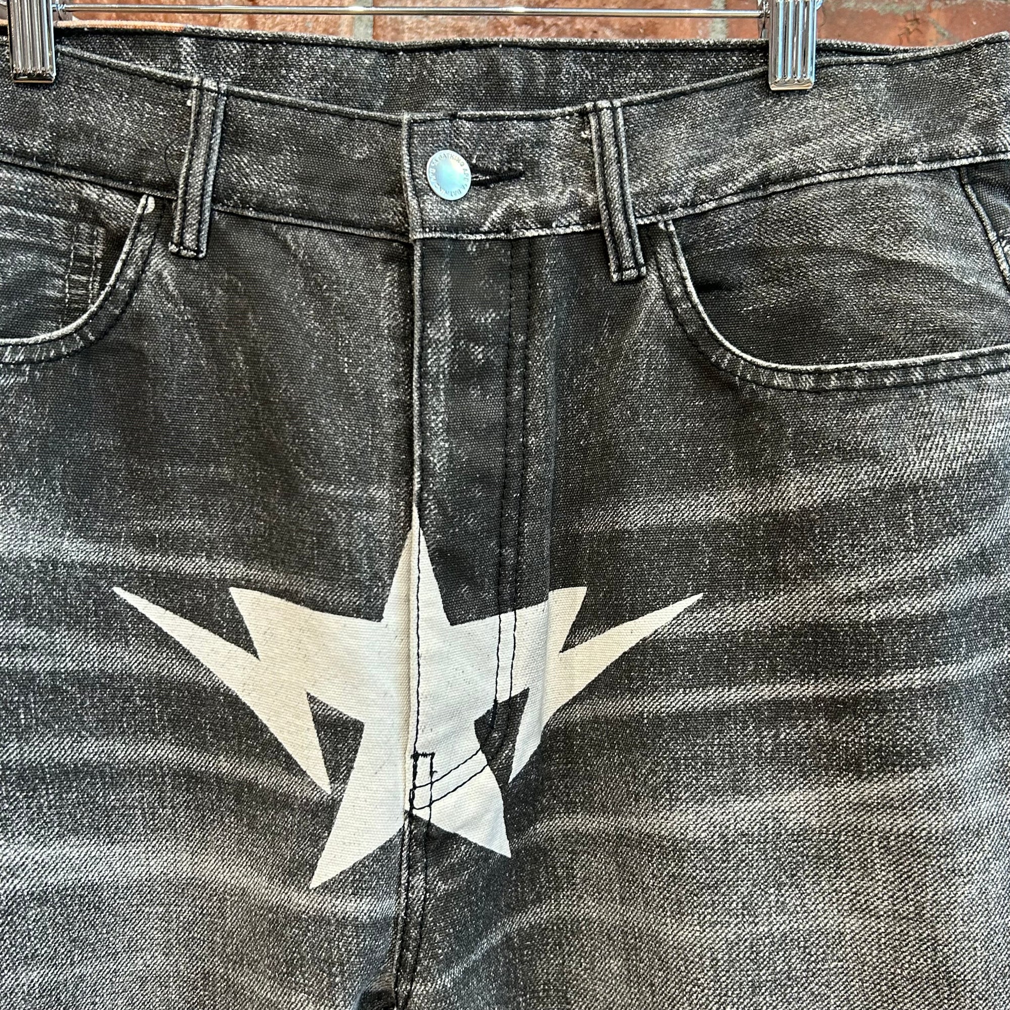 BAPE FAKE PRINT STA LOOSE FIT DENIM ‘VINTAGE BLACK’