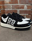 GIVENCHY G4 LOW PATENT LEATHER SNEAKERS ‘BLACK’