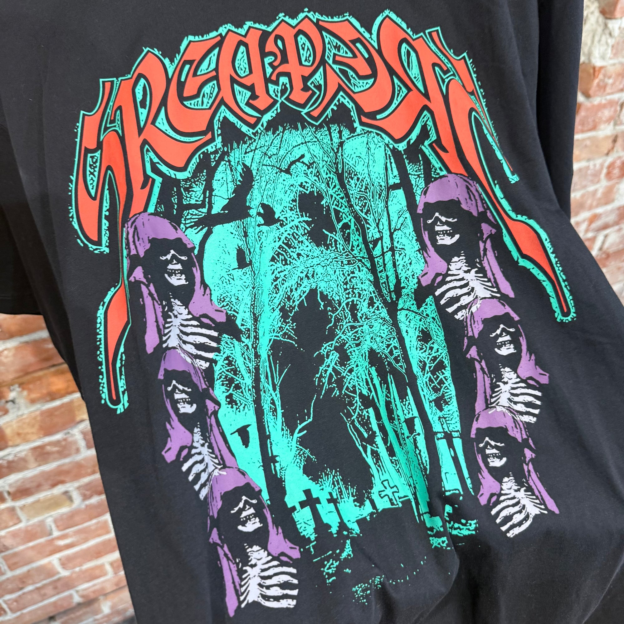 RAF SIMONS SS22 SREAPERS ROCKER TEE ‘BLACK’