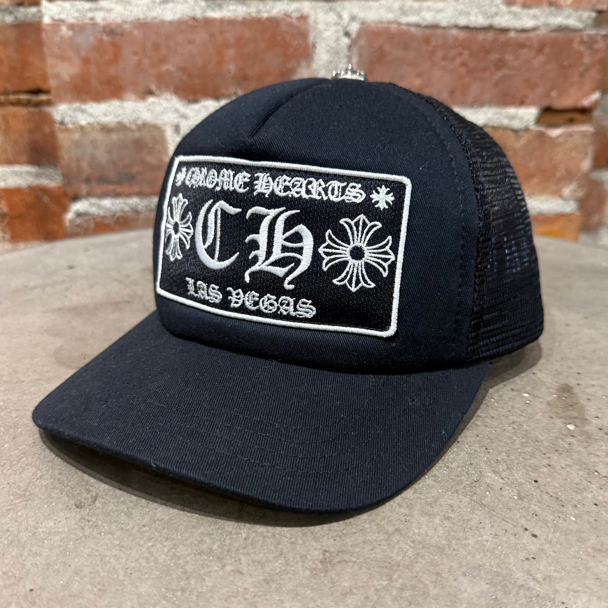 CHROME HEARTS LAS VEGAS TRUCKER ‘BLACK’