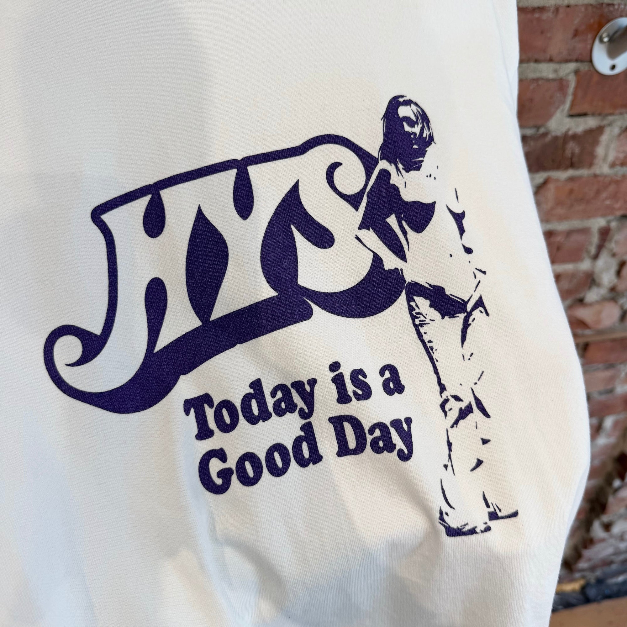 HYSTERIC GLAMOUR TODAY IS GOOD DAY TEE ‘WHITE’