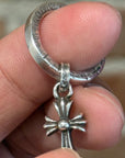 CHROME HEARTS NFTL BABYFAT 3MM SPACER RING SIZE 4.5 ‘SILVER’