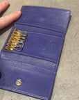 VIVIENNE WESTWOOD LEATHER KEYHOLDER ‘BLUE’