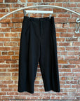 CLOP PLEATED WIDE TROUSER ‘BLACK’