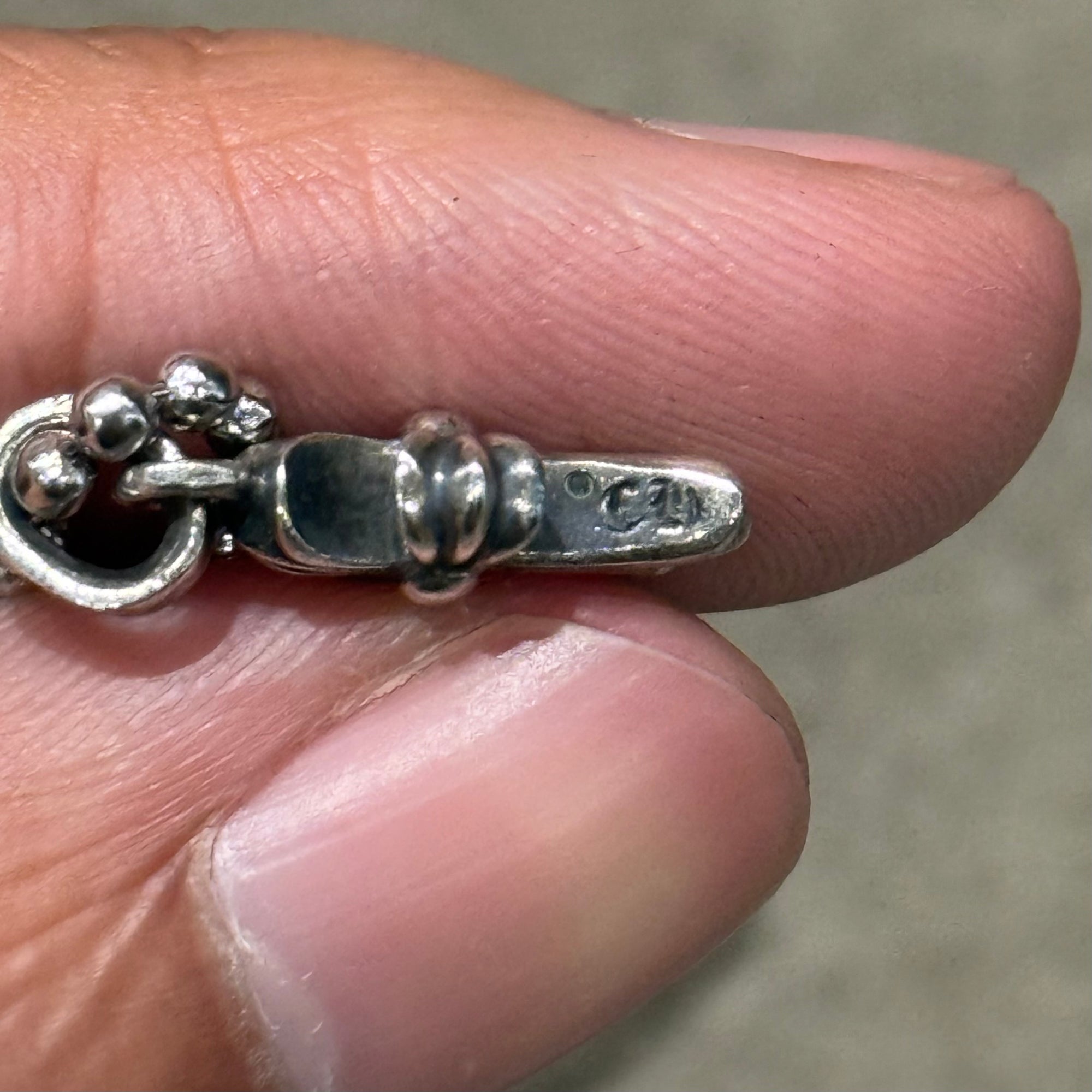 CHROME HEARTS BABY FAT NECKLACE ‘SILVER’