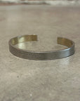 MAISON MARGIELA .925 CUFF BANGLE BRACELET ‘TARNISHED SILVER’