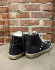 GOLDEN GOOSE FRANCY HIGH TOP SNEAKER ‘BLACK’