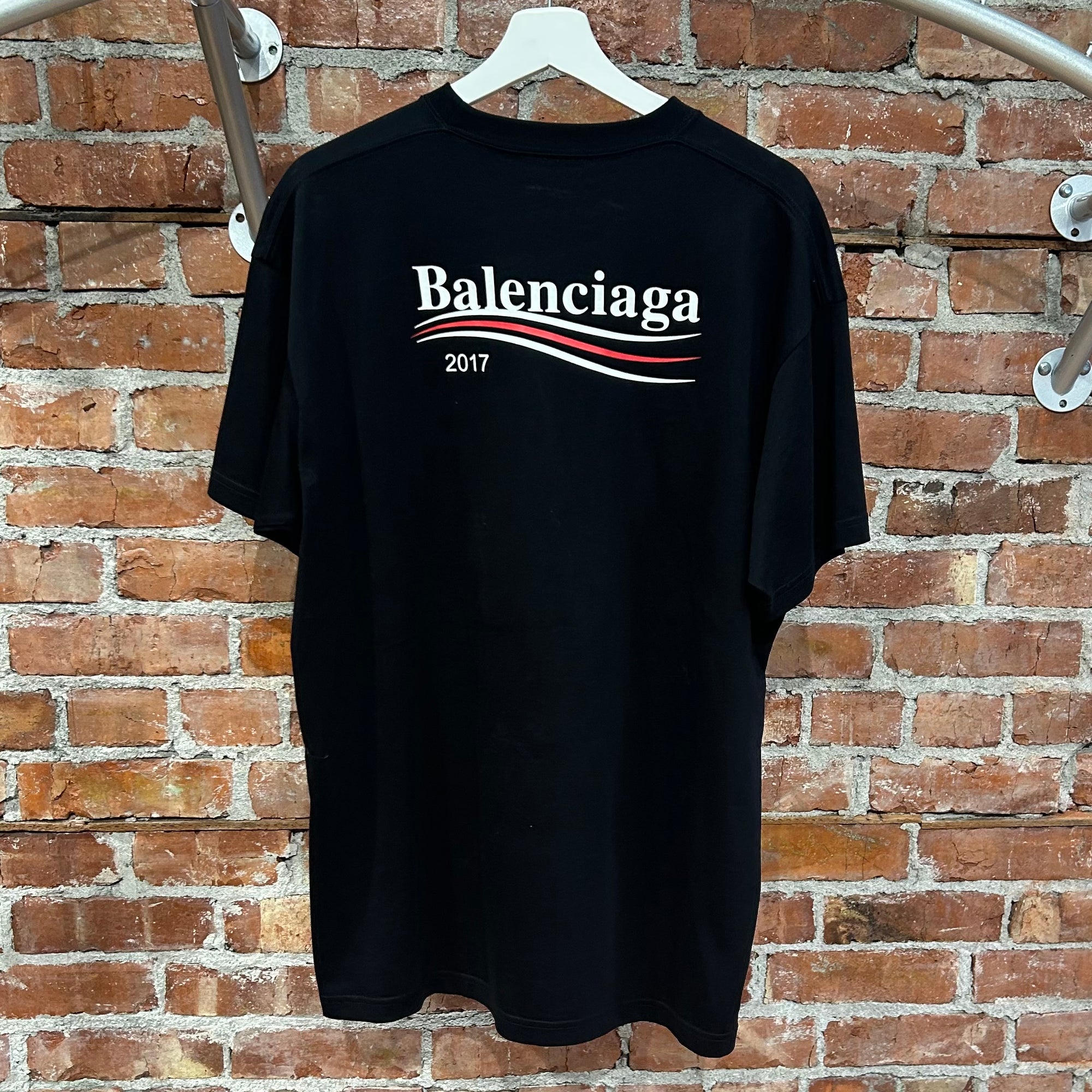 BALENCIAGA SS17 CAMPAIGN TEE ‘BLACK’