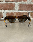 BALENCIAGA TORTOISE SHELL SUNGLASSES ‘BROWN’