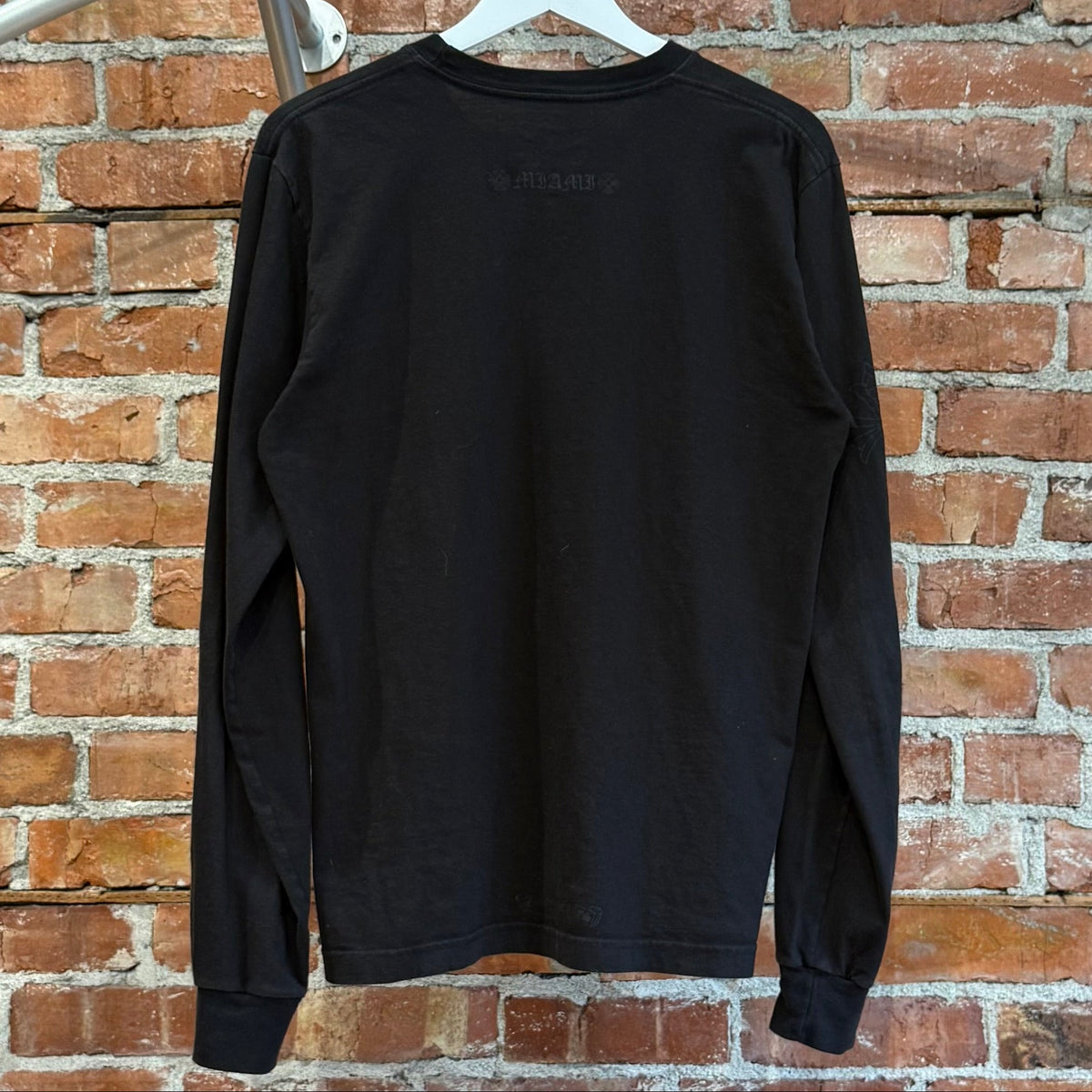 CHROME HEARTS MIAMI EXCLUSIVE CEMETERY ARM LONGSLEEVE ‘BLACK’