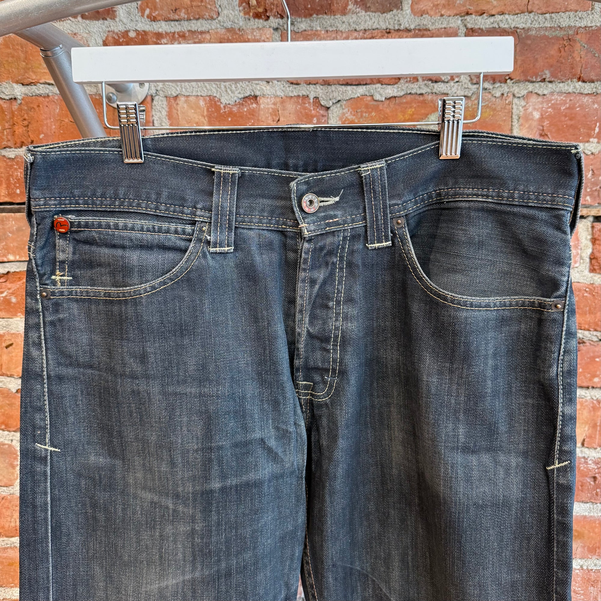 EVISU X PUMA STRAIGHT LEG DENIM 