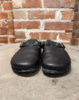 YUKETEN SAL-1 LEATHER CLOG ‘BLACK’